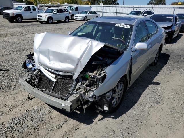 JTHBF30G830137390 - 2003 LEXUS ES 300 SILVER photo 2