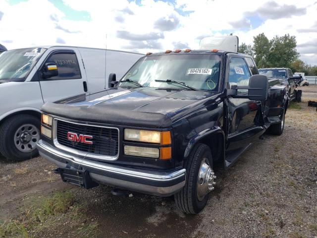 1GTHC33J8VF022512 - 1997 GMC SIERRA C35 BLACK photo 2