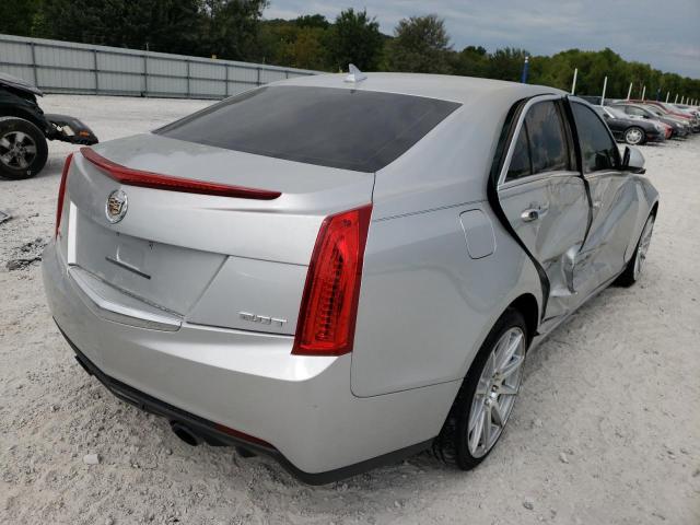 1G6AA5RX3D0161661 - 2013 CADILLAC ATS SILVER photo 4