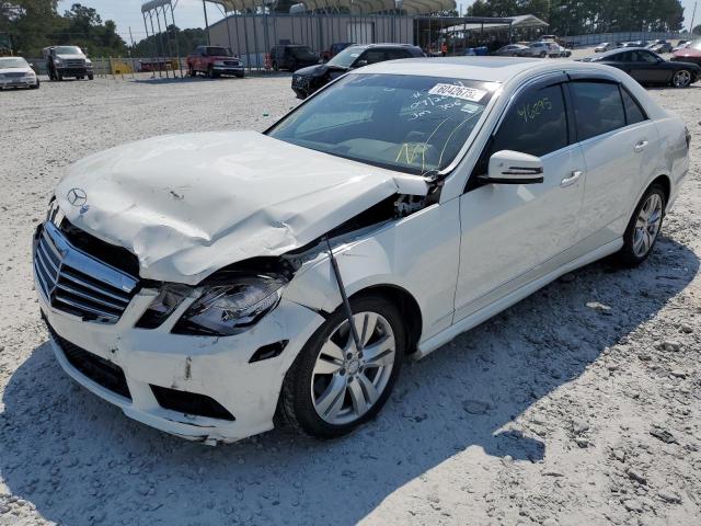 WDDHF8HB5BA438229 - 2011 MERCEDES-BENZ E 350 4MAT WHITE photo 2