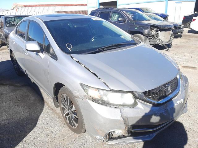 19XFB2F95DE230751 - 2013 HONDA CIVIC EXL Gümüş foto 1