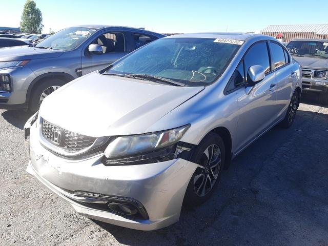 19XFB2F95DE230751 - 2013 HONDA CIVIC EXL Gümüş foto 2