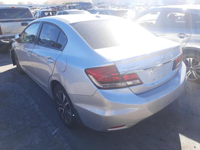 19XFB2F95DE230751 - 2013 HONDA CIVIC EXL Gümüş foto 3