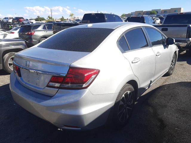 19XFB2F95DE230751 - 2013 HONDA CIVIC EXL Gümüş foto 4