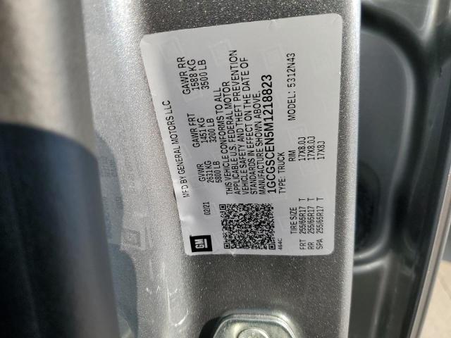 1GCGSCEN5M1218823 - 2021 CHEVROLET COLORADO LT  photo 10