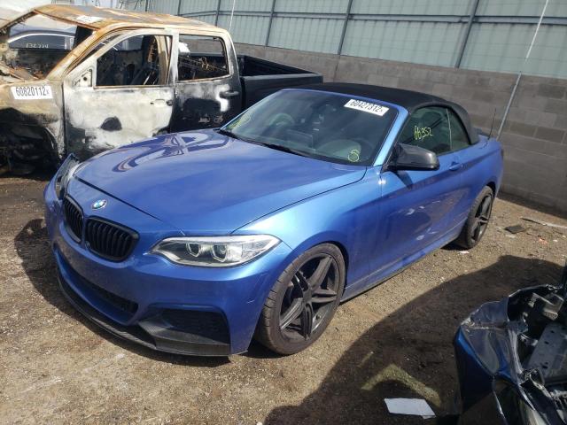 WBA1M1C56FV393212 - 2015 BMW M235I BLUE photo 2