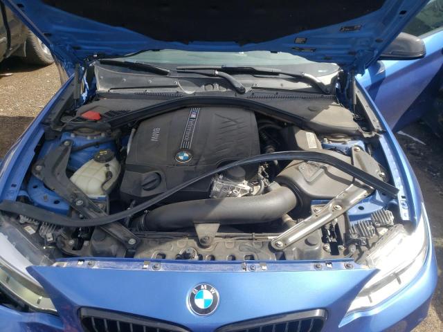 WBA1M1C56FV393212 - 2015 BMW M235I BLUE photo 7