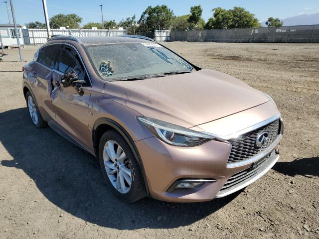 SJKCH5CP7HA020468 - 2017 INFINITI QX30 BASE TAN photo 1
