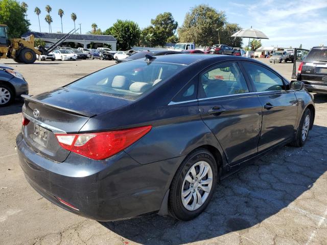 5NPEB4ACXCH315279 - 2012 HYUNDAI SONATA GLS BLUE photo 4