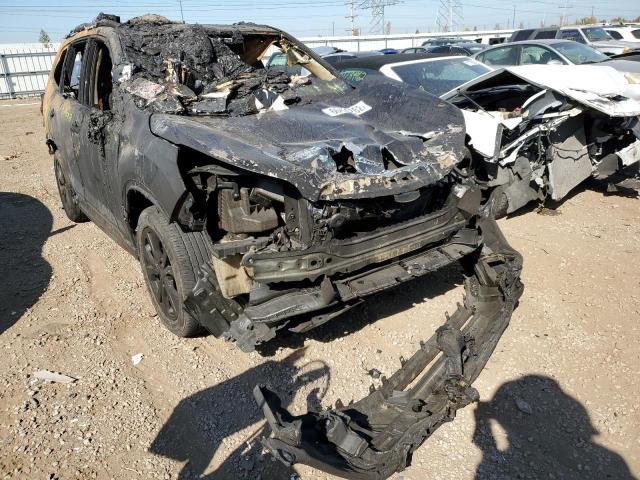 JF2SKARC7MH457855 - 2021 SUBARU FORESTER S BLACK photo 1