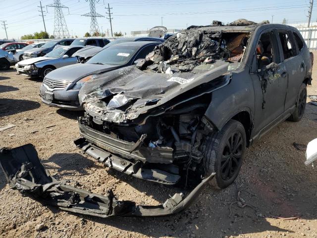 JF2SKARC7MH457855 - 2021 SUBARU FORESTER S BLACK photo 2