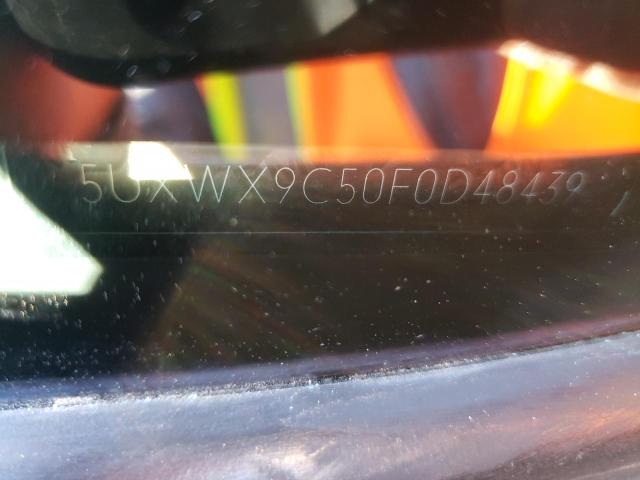 5UXWX9C50F0D48439 - 2015 BMW X3 XDRIVE2 BLACK photo 10