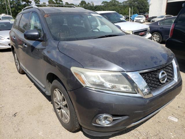 5N1AR2MNXDC685314 - 2013 NISSAN PATHFINDER BLUE photo 1