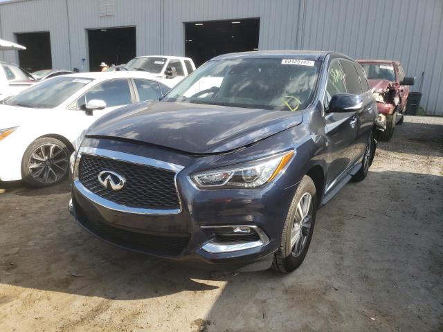 5N1DL0MN8LC532447 - 2020 INFINITI QX60 LUXE BLACK photo 2