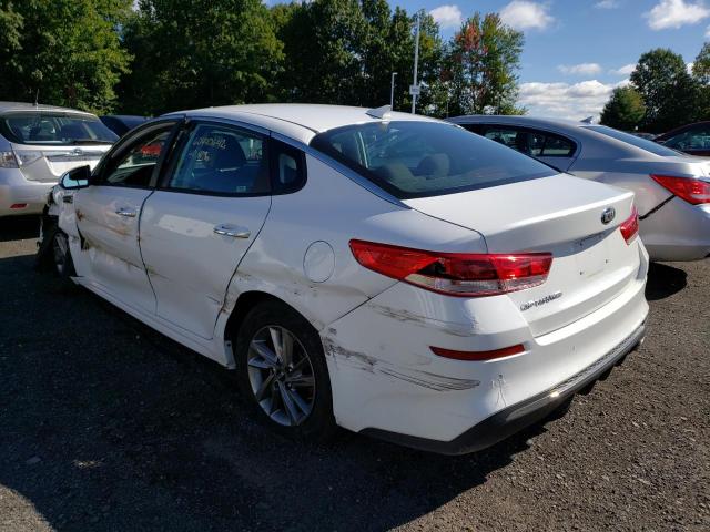 5XXGT4L30LG380799 - 2020 KIA OPTIMA LX WHITE photo 3