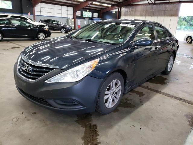 5NPEB4AC5CH355916 - 2012 HYUNDAI SONATA GLS BLUE photo 2