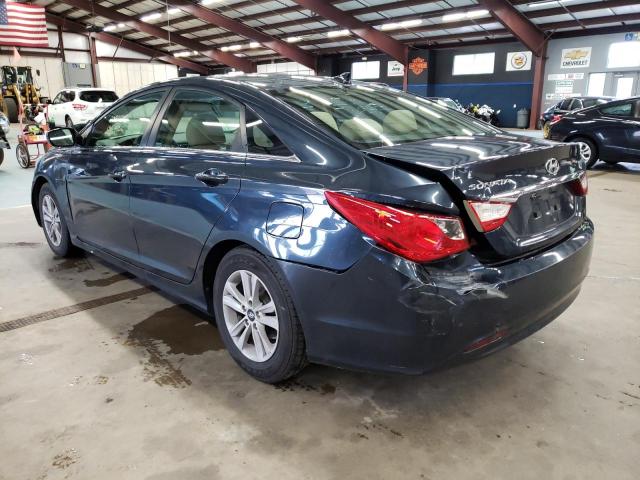 5NPEB4AC5CH355916 - 2012 HYUNDAI SONATA GLS BLUE photo 3