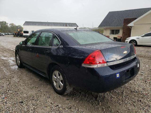 2G1WT57K591111174 - 2009 CHEVROLET IMPALA 1LT BLUE photo 3