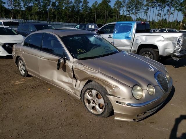 SAJDA01NX2FM37224 - 2002 JAGUAR S-TYPE GOLD photo 1