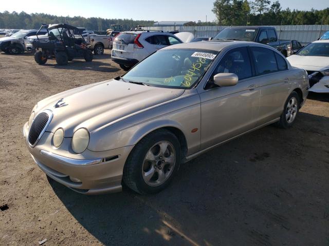 SAJDA01NX2FM37224 - 2002 JAGUAR S-TYPE GOLD photo 2