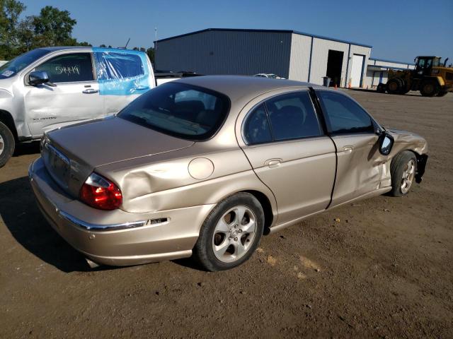 SAJDA01NX2FM37224 - 2002 JAGUAR S-TYPE GOLD photo 4