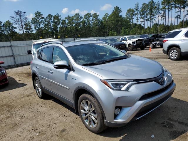 JTMDJREV3HD115509 - 2017 TOYOTA RAV4 HV LI SILVER photo 1