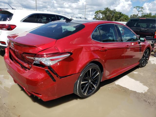 4T1B61HK8KU213742 - 2019 TOYOTA CAMRY XSE RED photo 4