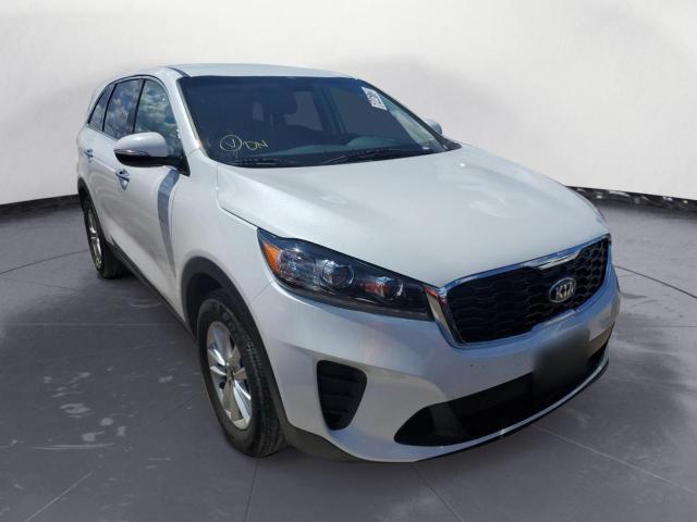 5XYPG4A33KG574552 - 2019 KIA SORENTO L WHITE photo 1