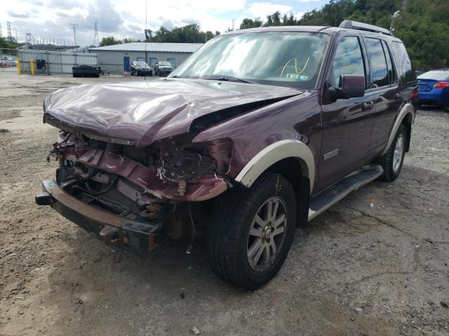 1FMEU74E26UA77264 - 2006 FORD EXPLORER E BURGUNDY photo 2