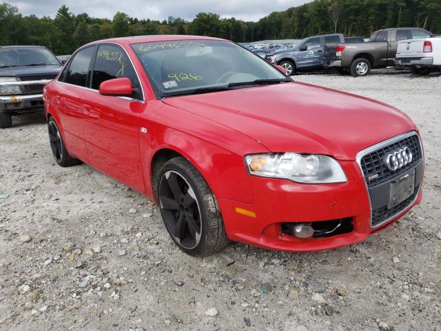 WAUDF78E17A143873 - 2007 AUDI A4 2.0T QU RED photo 1