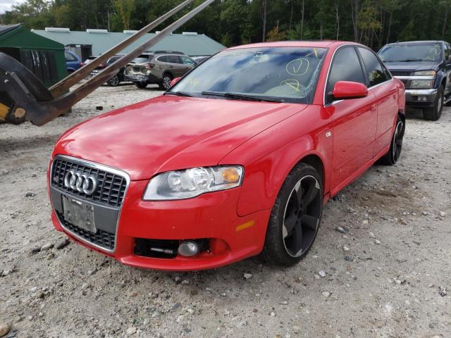 WAUDF78E17A143873 - 2007 AUDI A4 2.0T QU RED photo 2