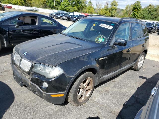 WBXPC93418WJ18031 - 2008 BMW X3 BLACK photo 2