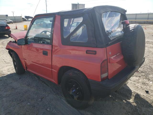 2CNBE1868S6925527 - 1995 GEO TRACKER RED photo 3