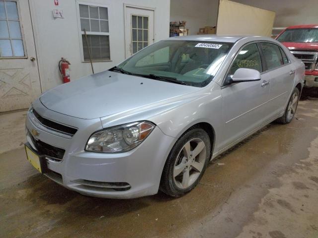 1G1ZC5EU4CF367758 - 2012 CHEVROLET MALIBU 1LT ვერცხლისფერი ფოტო 2