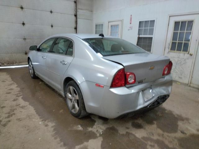 1G1ZC5EU4CF367758 - 2012 CHEVROLET MALIBU 1LT ვერცხლისფერი ფოტო 3