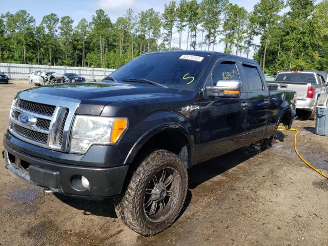 1FTFW1EF2BFB76012 - 2011 FORD F-150 BLACK photo 2