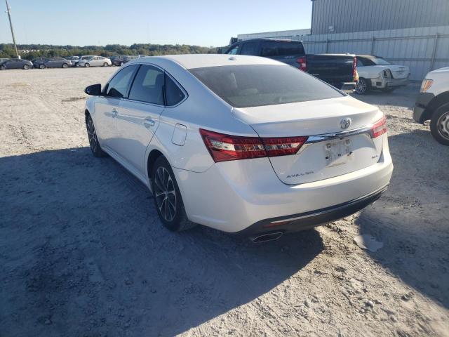 4T1BK1EB8GU226482 - 2016 TOYOTA AVALON XLE WHITE photo 3