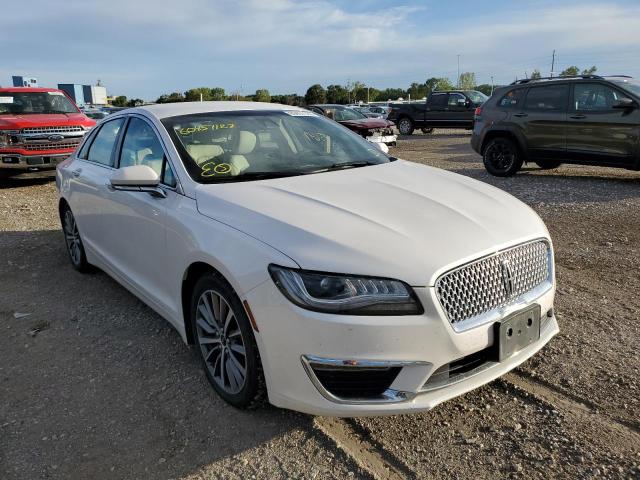 3LN6L5D97KR624352 - 2019 LINCOLN MKZ RESERV WHITE photo 1