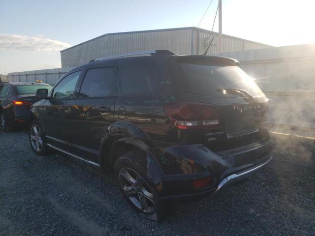 3C4PDCGG6HT683988 - 2017 DODGE JOURNEY CR BLACK photo 3