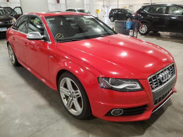 WAUKGAFL2AA134108 - 2010 AUDI S4 PRESTIG RED photo 1