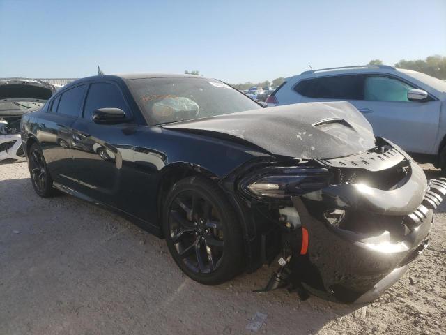 2C3CDXCT9MH653433 - 2021 DODGE CHARGER R/ BLACK photo 1