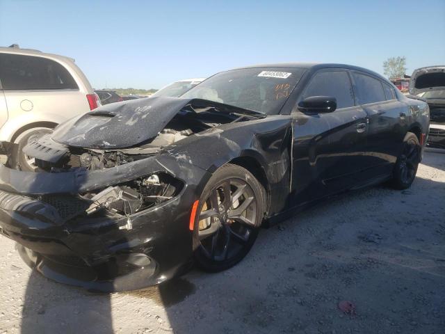 2C3CDXCT9MH653433 - 2021 DODGE CHARGER R/ BLACK photo 2