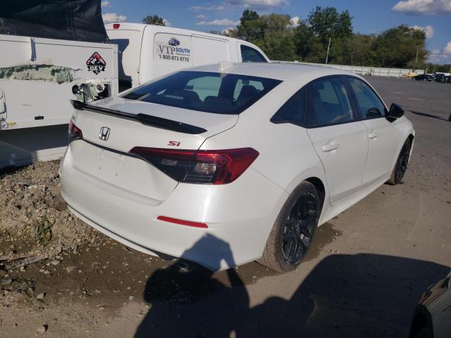 2HGFE1E5XNH471390 - 2022 HONDA CIVIC SI WHITE photo 4