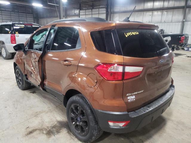 MAJ6S3GL8LC352273 - 2020 FORD ECOSPORT S BROWN photo 3