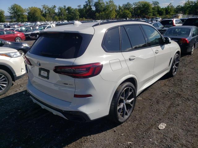 5UXCR6C05M9G55307 - 2021 BMW X5 XDRIVE4 WHITE photo 4