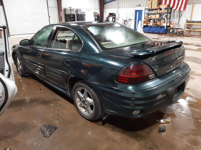 1G2NF52E62C262802 - 2002 PONTIAC GRAND AM S GREEN photo 3