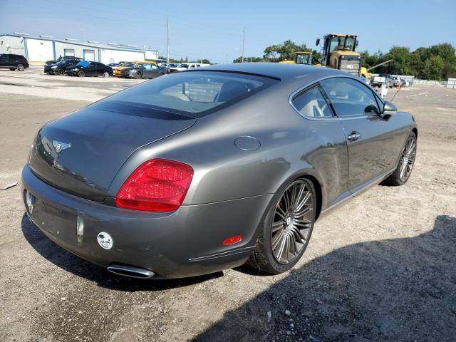 SCBCP73W08C059225 - 2008 BENTLEY CONTINENTA GRAY photo 4