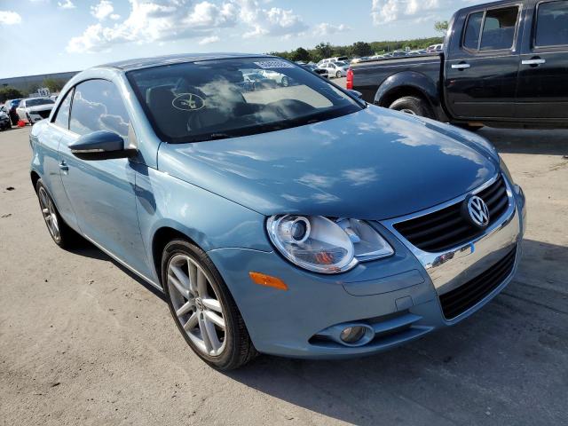 WVWFA71F19V013519 - 2009 VOLKSWAGEN EOS LUX Синьо-зелений фото 1