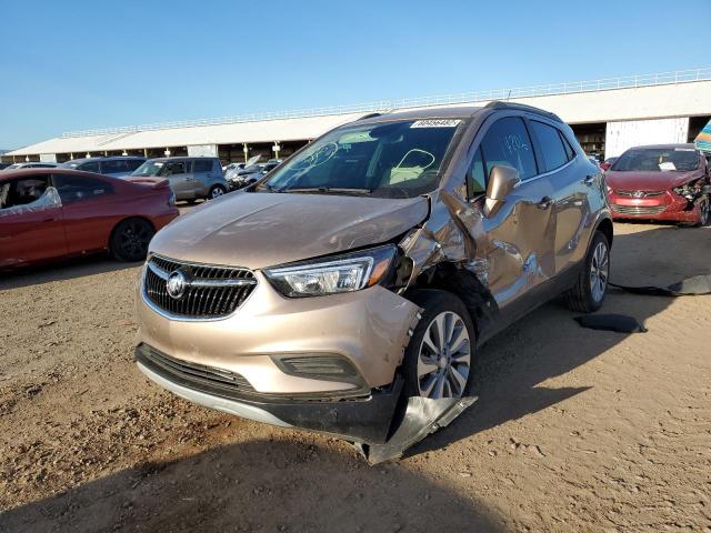 KL4CJESB0KB795414 - 2019 BUICK ENCORE PRE BROWN photo 2