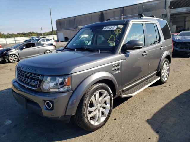 SALAG2V68GA832143 - 2016 LAND ROVER LR4 HSE GRAY photo 2